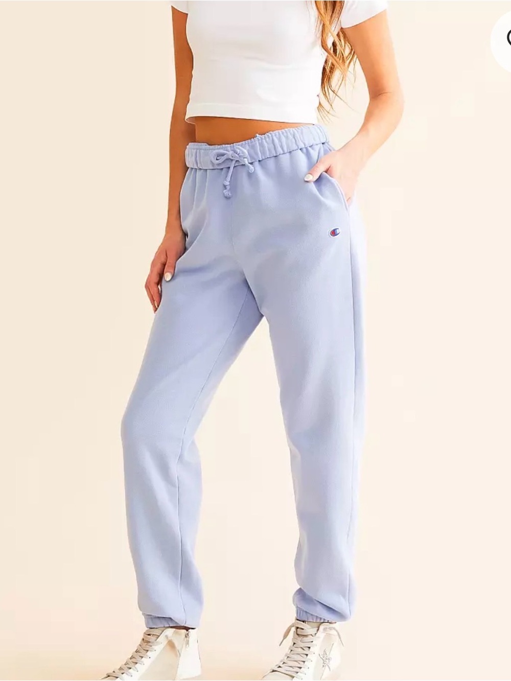 Champion Light Blue Kids Fleece Jogger Sweatpants XXL